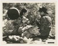 2f2077 WOLF SONG 8x10.25 still 1929 Lupe Velez about to hit young Gary Cooper with frying pan!
