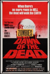 2f0620 DAWN OF THE DEAD Aust 1sh 1980 George Romero, there's no more room in HELL for the dead!