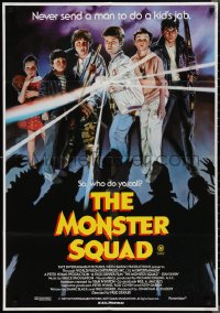 2f0627 MONSTER SQUAD Aust 1sh 1987 art of young heroes and classic villains by Brian Clinton!