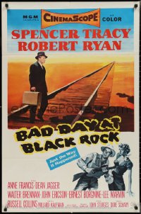 2f0688 BAD DAY AT BLACK ROCK 1sh 1955 Spencer Tracy tries to find out just what did happen to Kamoko