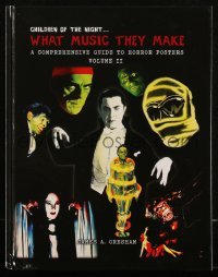 2f0577 CHILDREN OF THE NIGHT: WHAT MUSIC THEY MAKE hardcover book 2018 guide to horror posters!