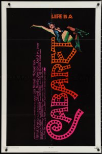 2f0711 CABARET 1sh 1972 Liza Minnelli in Nazi Germany, directed by Bob Fosse, Joseph Caroff art!