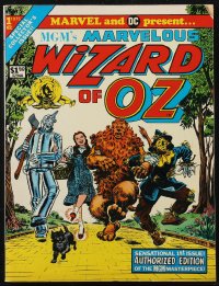 2f0509 WIZARD OF OZ #1 comic book 1975 sensational 1st issue authorized by MGM to Marvel & DC!