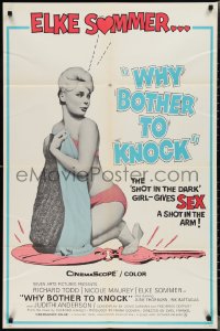 2f0738 DON'T BOTHER TO KNOCK 1sh 1965 super sexy Elke Sommer in underwear, Why Bother to Knock?