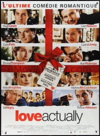 2f0158 LOVE ACTUALLY French 1p 2003 Hugh Grant, Neeson, Laura Linney, Keira Knightley & Atkinson!