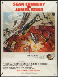 2f0189 YOU ONLY LIVE TWICE style A French 1p 1967 art of Connery as James Bond by Frank McCarthy!