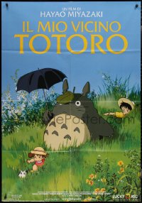 2f0078 MY NEIGHBOR TOTORO Italian 1p 2009 classic Hayao Miyazaki anime cartoon, great image!