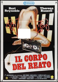 2f0084 PHYSICAL EVIDENCE Italian 1p 1989 different Symeoni art of naked Theresa Russell & tape!