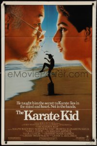 2f0796 KARATE KID 1sh 1984 Pat Morita, Ralph Macchio, teen martial arts classic!