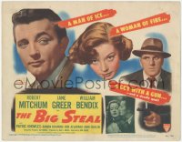 2f1095 BIG STEAL TC 1949 Robert Mitchum, William Bendix, Jane Greer, Don Siegel film noir!