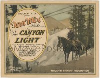 2f1101 CANYON OF LIGHT TC 1926 great image of cowboy Tom Mix on Tony the Wonder Horse, rare!