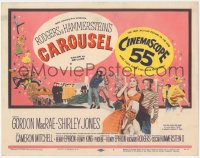 2f1103 CAROUSEL TC 1956 Shirley Jones, Gordon MacRae, Rodgers & Hammerstein circus musical!