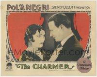 2f1221 CHARMER LC 1925 great close up of sexy Pola Negri seducing Robert Frazer!