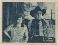 2f1223 CIRCUS COWBOY LC 1924 great close up of Buck Jones & pretty Marian Nixon, William Wellman!