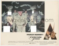 2f1226 CLOCKWORK ORANGE LC #8 1972 McDowell and Droogs in Stanley Kubrick ultra-violence classic!