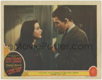 2f1230 COME LIVE WITH ME LC 1941 James Stewart tells Hedy Lamarr a business marriage won't work!