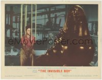 2f1294 INVISIBLE BOY LC #4 1957 Robby the Robot makes Richard Eyer invisible to the human eye!
