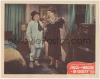 2f1301 JIGGS & MAGGIE IN SOCIETY LC #4 1948 Joe Yule & Renie Riano w/chained pants, George McManus,