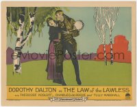 2f1313 LAW OF THE LAWLESS LC 1923 Dorothy Dalton is auctioned & bought by gypsy chief, ultra rare!