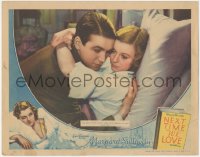 2f1338 NEXT TIME WE LOVE LC 1936 Jimmy Stewart & Margaret Sullavan doomed romantic close up!