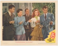 2f1349 PHILADELPHIA STORY LC #6 R1947 Katharine Hepburn, Cary Grant, James Stewart, Hussey, rare!