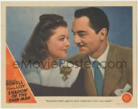 2f1372 SHADOW OF THE THIN MAN LC 1941 Powell's glad he didn't trade Myrna Loy in for a new model!