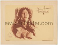 2f1397 STAGE STRUCK LC 1925 close up of distraught Gloria Swanson holding mugs & mustard!