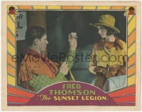 2f1403 SUNSET LEGION LC 1928 close up of cowboy Fred Thomson & sexy cowgirl Edna Murphy!