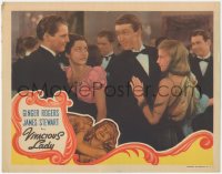 2f1430 VIVACIOUS LADY LC 1938 Ginger Rogers & James Stewart at dance, directed by George Stevens!