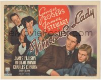 2f1178 VIVACIOUS LADY TC 1938 Ginger Rogers, James Stewart, Coburn, directed by George Stevens!