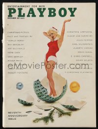 2f0571 PLAYBOY magazine December 1960 seventh anniversary issue with Marilyn Monroe pictorial!