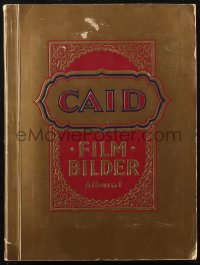 2f0482 CAID FILMBILDER German cigarette card album 1933 contains 360 cards on 36 pages!