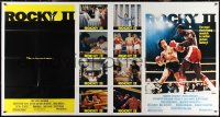 2f0478 ROCKY II 1-stop poster 1979 Sylvester Stallone & Carl Weathers, includes different image!