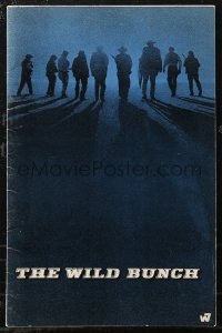 2f0392 WILD BUNCH pressbook 1969 Sam Peckinpah cowboy classic, William Holden & Ernest Borgnine