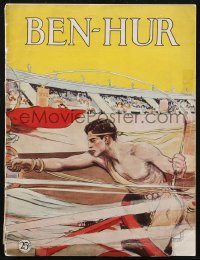 2f0581 BEN-HUR souvenir program book 1925 great images of Ramon Novarro & Betty Bronson + cool art!