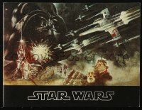 2f0593 STAR WARS continuous first release printing souvenir program book 1977 images from Lucas classic!