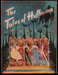 2f0595 TALES OF HOFFMANN English souvenir program book 1951 Powell & Pressburger, Hein Hekroth art!