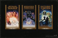 2f0006 STAR WARS TRILOGY 11x17 video poster 1997 Empire Strikes Back, Return of the Jedi!