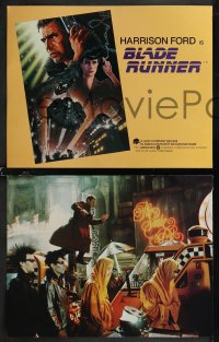 2f0927 BLADE RUNNER 6 color 11x14 stills 1982 Ridley Scott classic, w/Alvin art of Harrison Ford!
