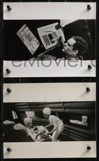 2f1648 2001: A SPACE ODYSSEY 8 8x10 stills 1968 Stanley Kubrick, cool images in Cinerama format!