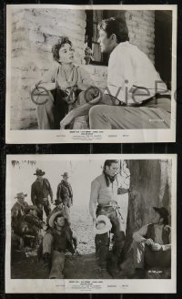 2f1613 BIG COUNTRY 15 8x10 stills 1958 Gregory Peck & Jean Simmons, William Wyler classic!