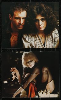 2f1668 BLADE RUNNER 7 color 8x10 stills 1982 Harrison Ford, Daryl Hannah, Hauer, Young, Ridley Scott!