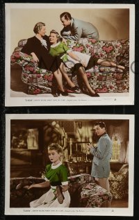 2f1639 CLAUDIA 9 color from 8x9.5 to 8x10 stills 1943 Dorothy McGuire, Robert Young & Ina Claire!