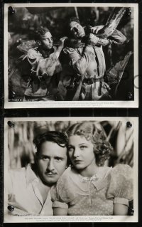2f1656 ESCAPE FROM DEVIL'S ISLAND 8 8x10 stills 1935 Victor Jory, Florence Rice, Norman Foster!