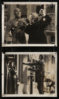 2f1706 MUMMY 4 8x10 stills 1959 monster Christopher Lee shown in three, Peter Cushing, Hammer horror!