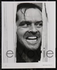 2f1673 SHINING 7 8x10 stills 1980 Stanley Kubrick, great images of Jack Nicholson, Shelley Duvall!