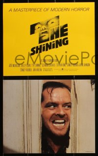 2f1646 SHINING 9 8x10 mini LCs 1980 Stephen King & Stanley Kubrick, Jack Nicholson, Shelley Duvall!