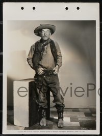 2f1787 THREE MEN FROM TEXAS 2 8x11 key book stills 1940 full-length & c/u western cowboy Andy Clyde!