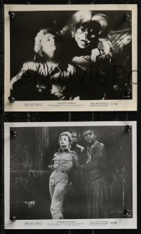 2f1602 VOODOO WOMAN 19 8x10 stills 1957 Marla English, Tom Conway, cool AIP horror images!