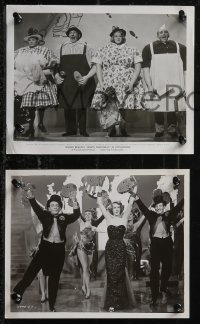 2f1735 WHITE CHRISTMAS 3 8x10 stills 1954 Bing Crosby, Danny Kaye, Clooney, Vera-Ellen, more!